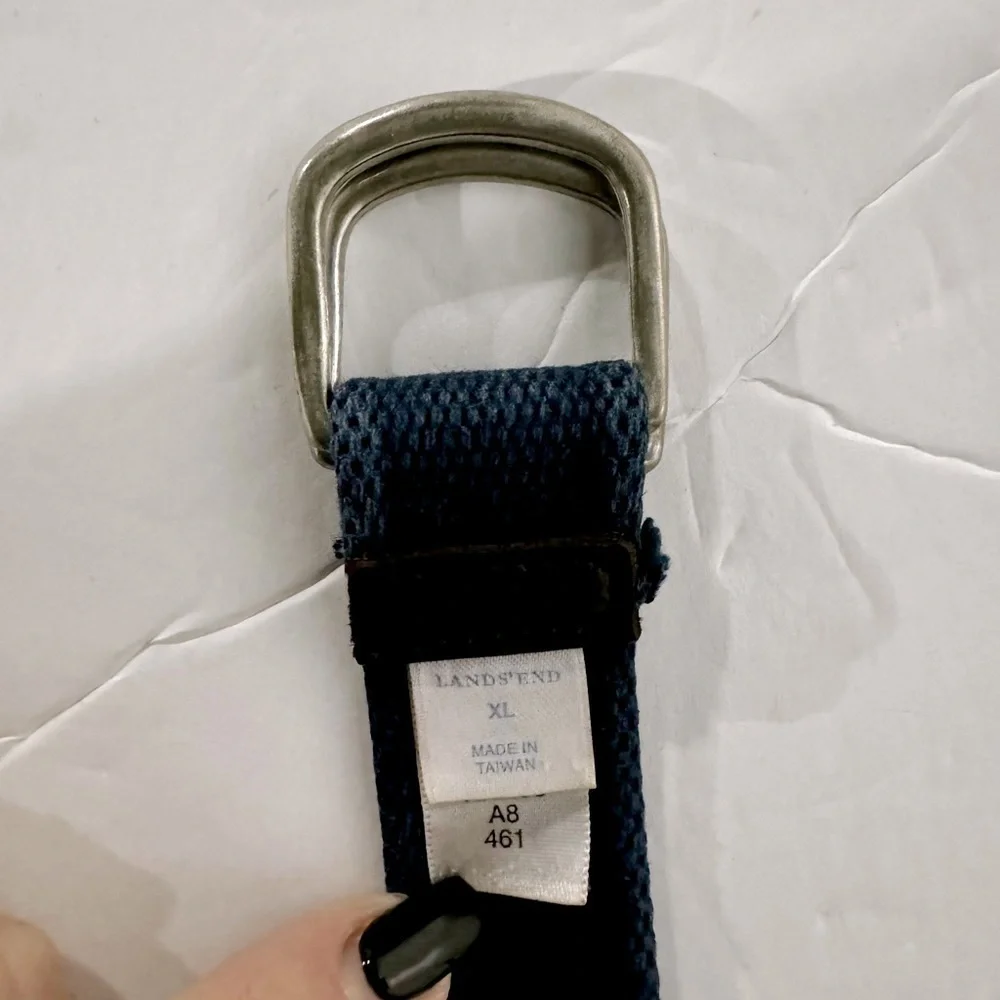 Lands End‎ Kids Dog Canvas Belt, size XL